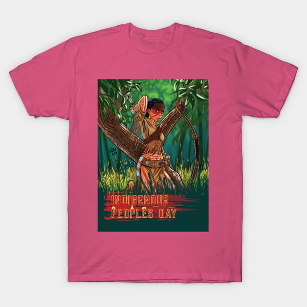 Indigenous Peoples Day 2019 T-Shirt by Redhouse Artisan